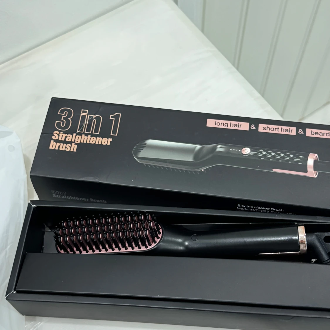 3 in 1 elektrisk värmeborste