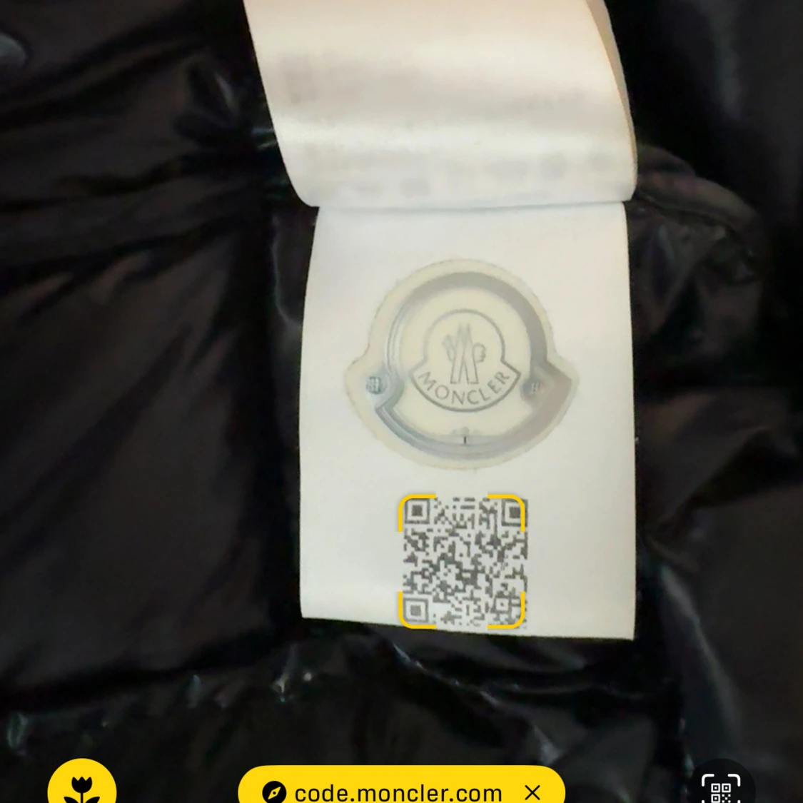 Mörkblå dunjacka från Moncler - 3