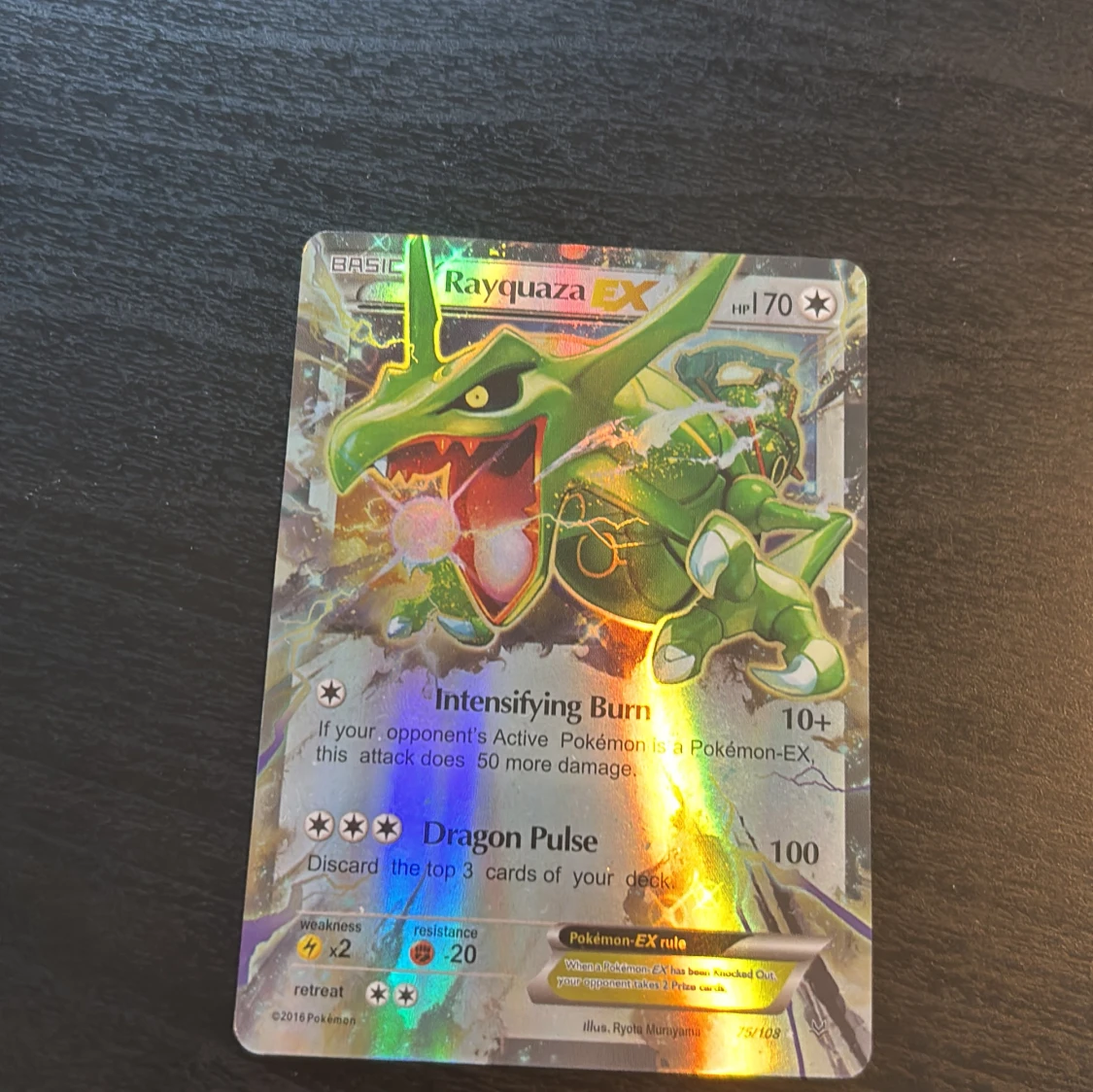 Pokémon EX-kort samling: Rayquaza, Gyarados, Florges, Toxicroak - 1