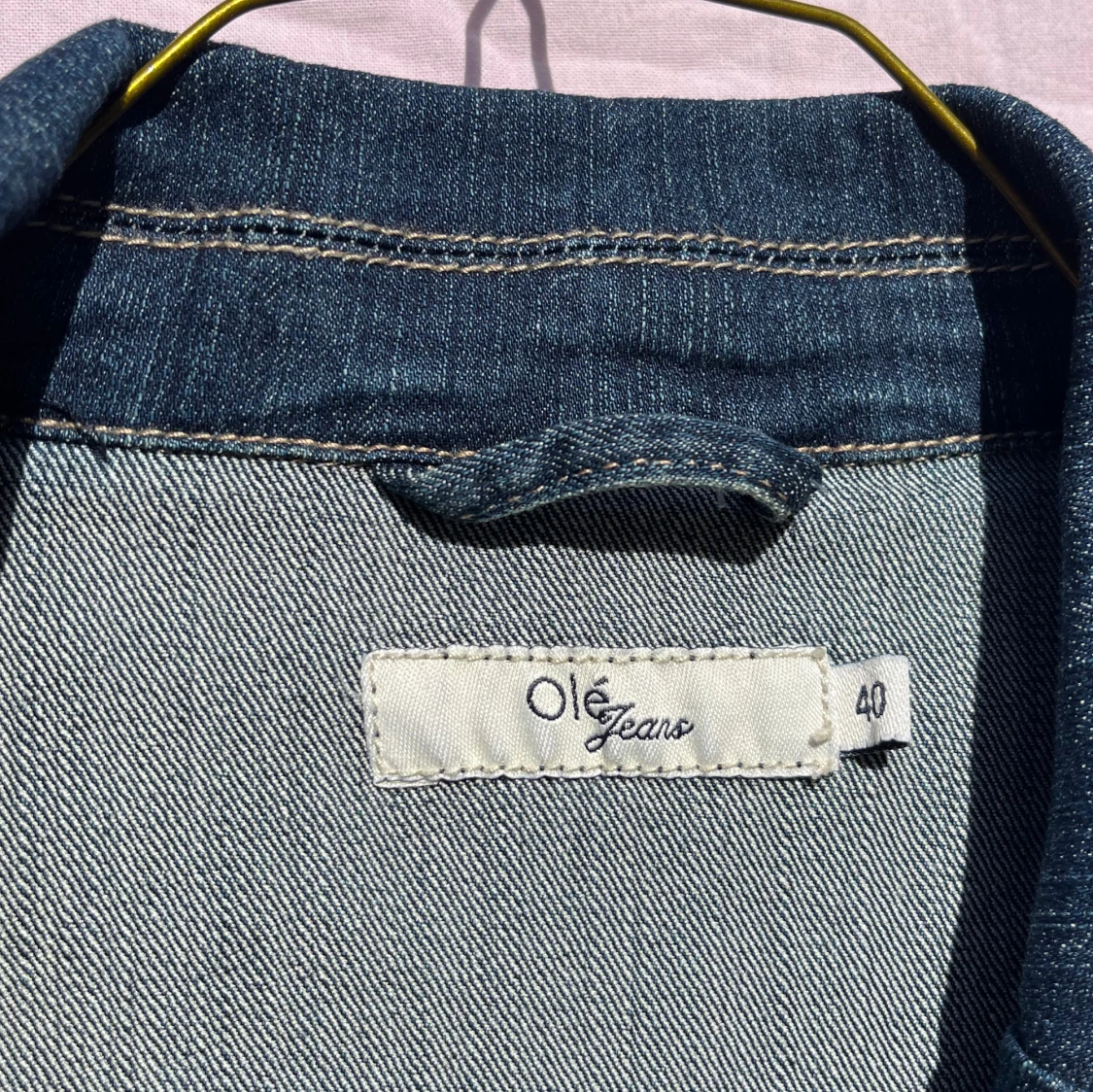 Mörkblå jeanskavaj från Olé Jeans - 2