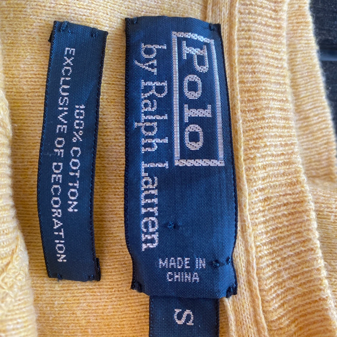 Gul bomullströja från Polo Ralph Lauren - 2