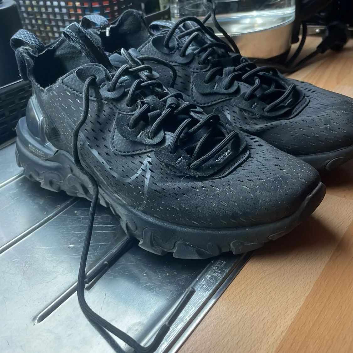 Svarta Nike React sneakers - 1