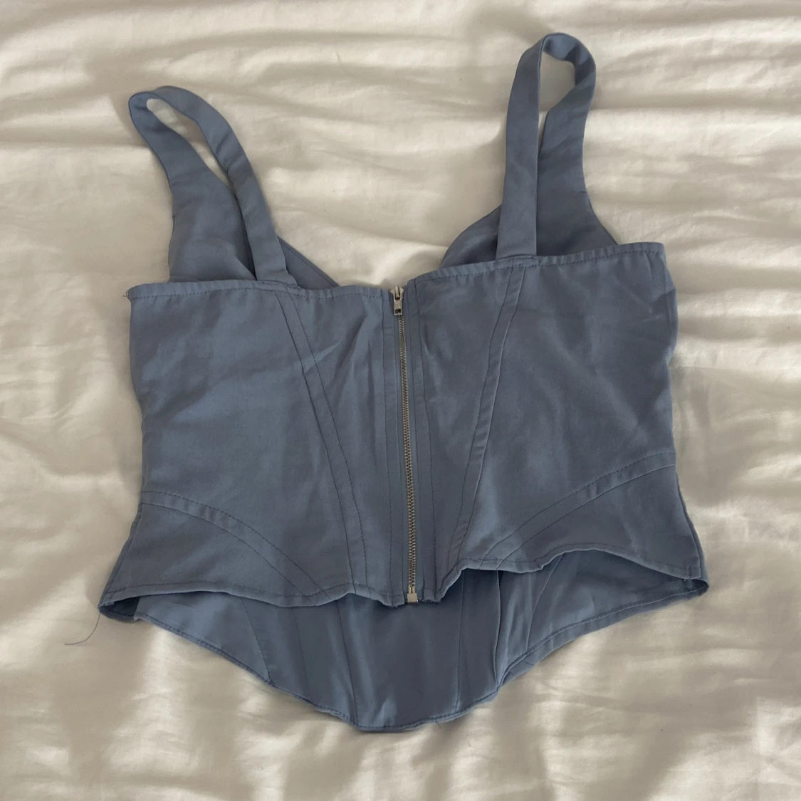 Ljusblå topp från SHEIN - 1