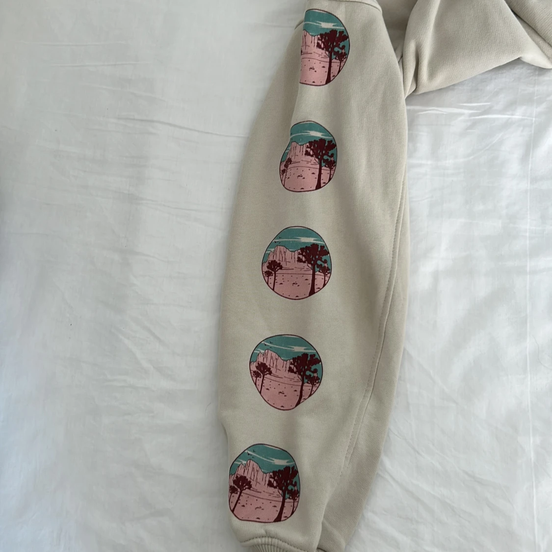 Beige Joshua Tree sweatshirt från Valient - 3