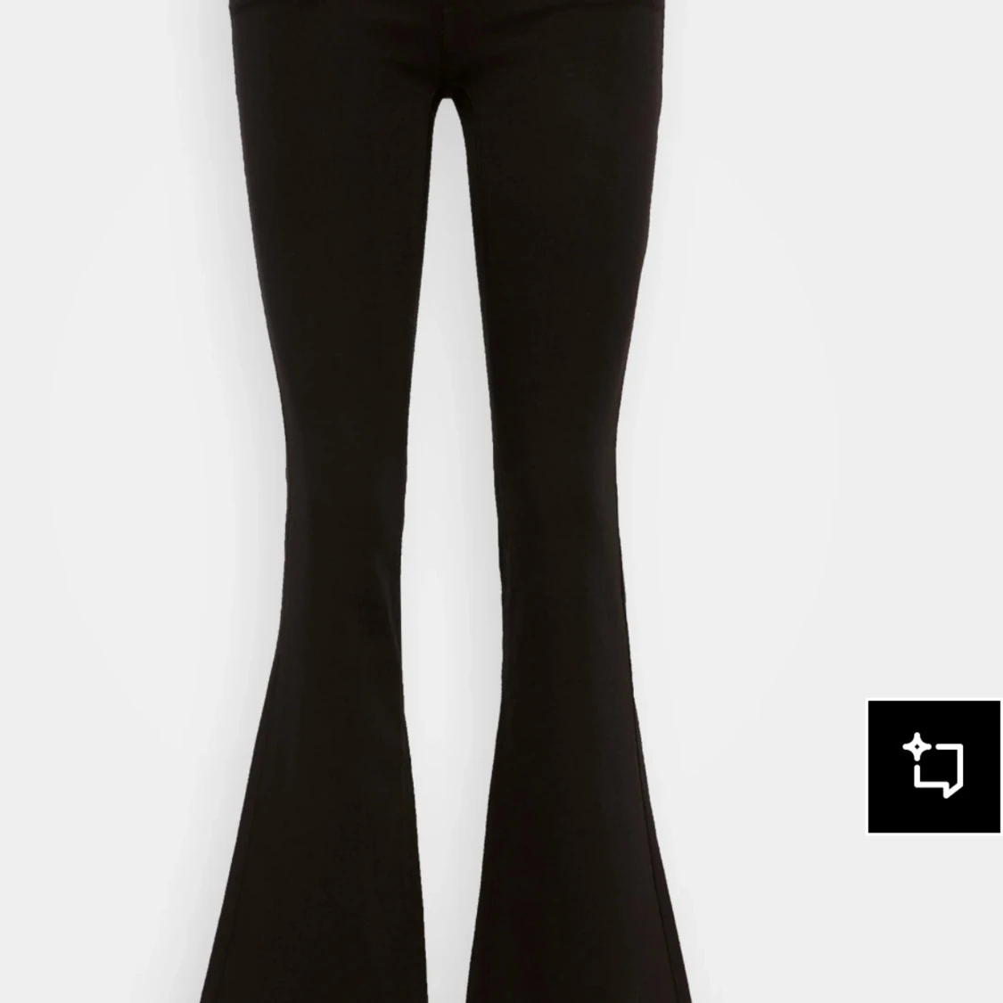 Svarta bootcut byxor från ONLY - 1