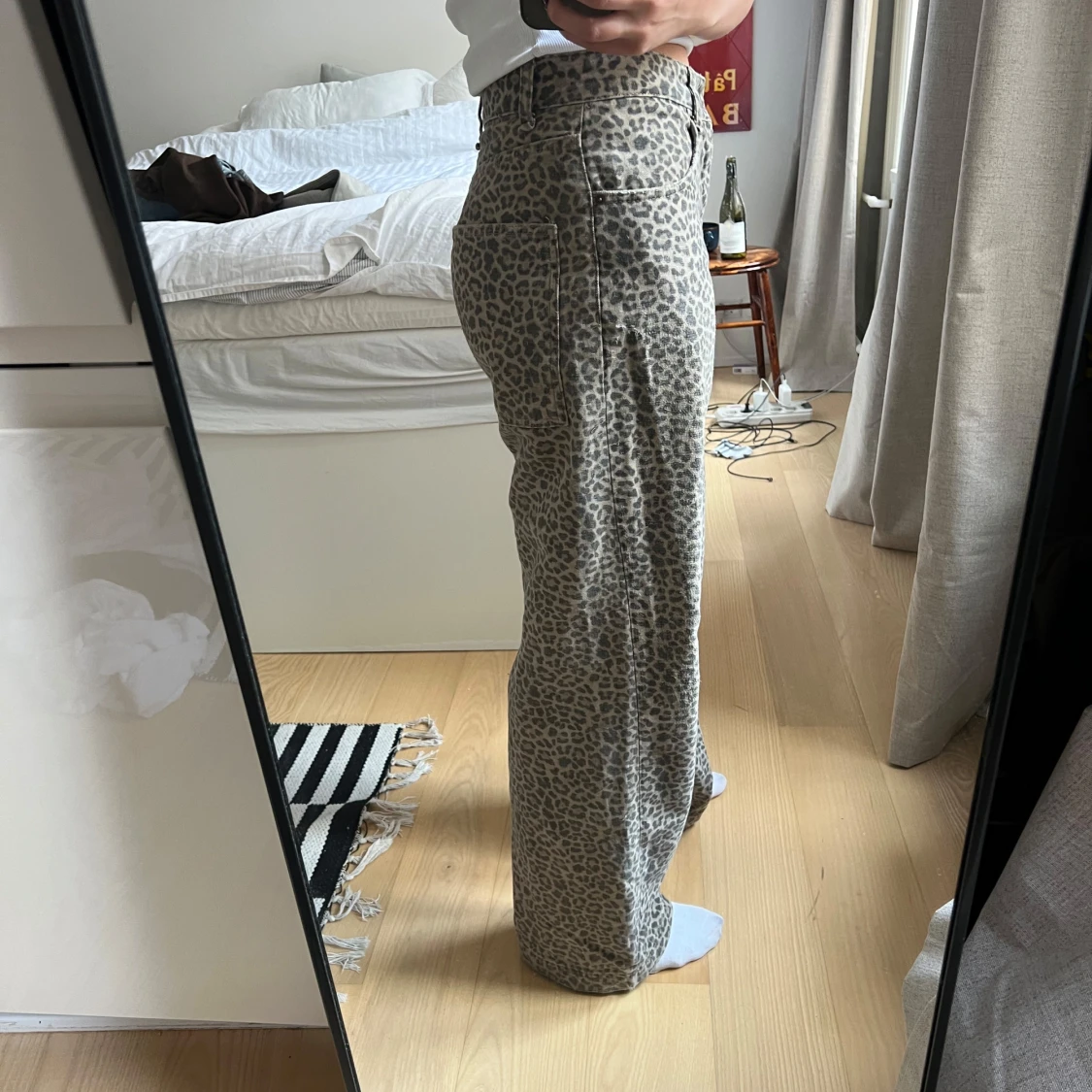 Leopardmönstrade byxor från Zara - 1