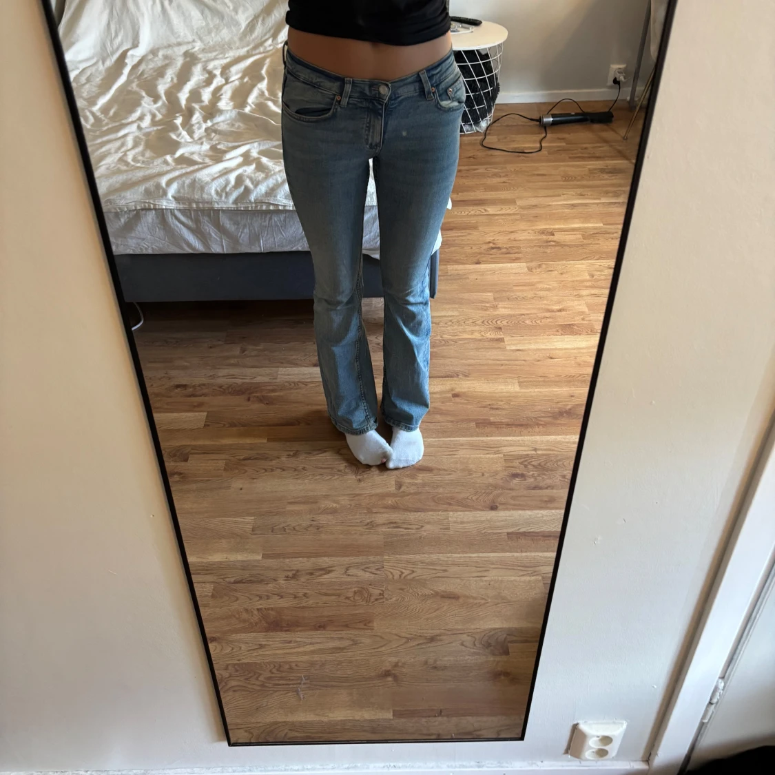 Levis 527 bootcut jeans ljusblå från Gina tricot