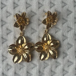 Blomörhängen - Fina blomörhängen (aldrig testat)