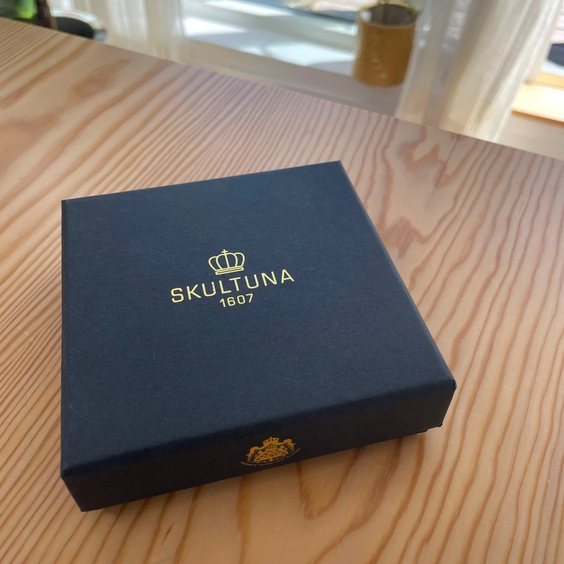 Skultuna Suede bracelet - Blue  - 1