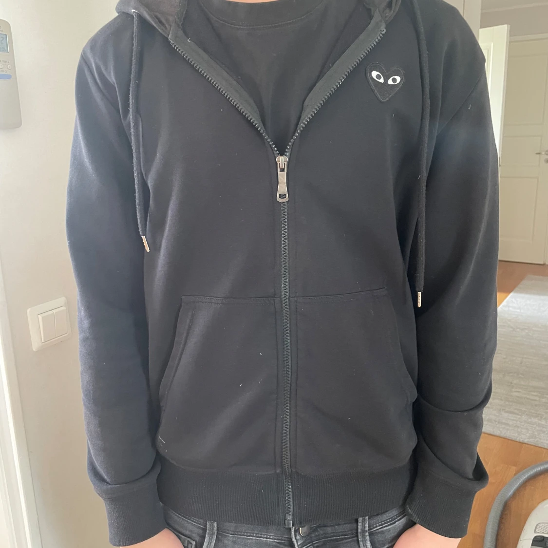 Svart CDG Zip - 2