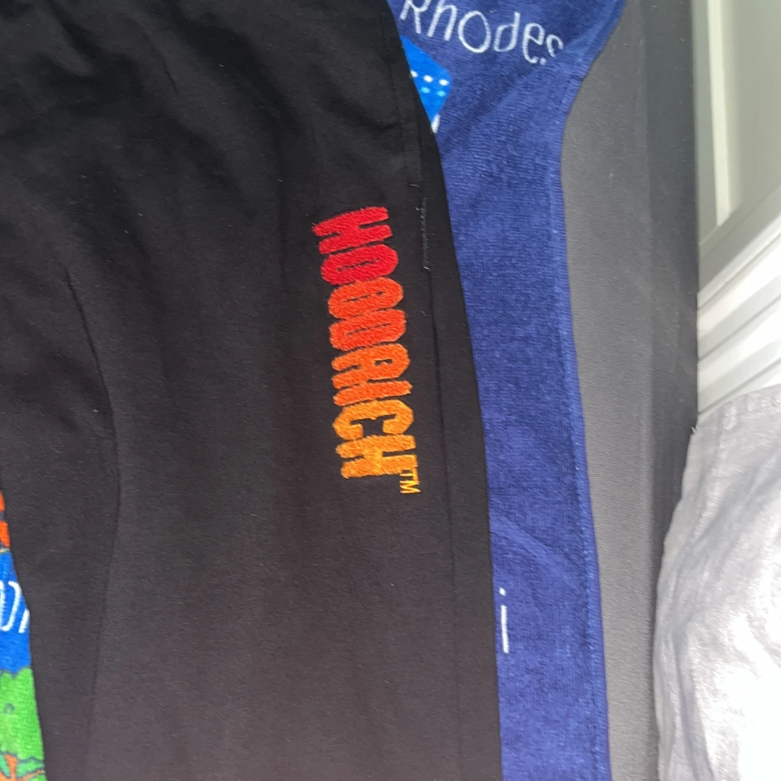 Svarta Hoodrich mjukisbyxor  - 1