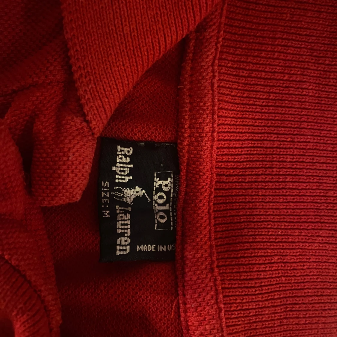 Röd pikétröja från Polo Ralph Lauren - 2