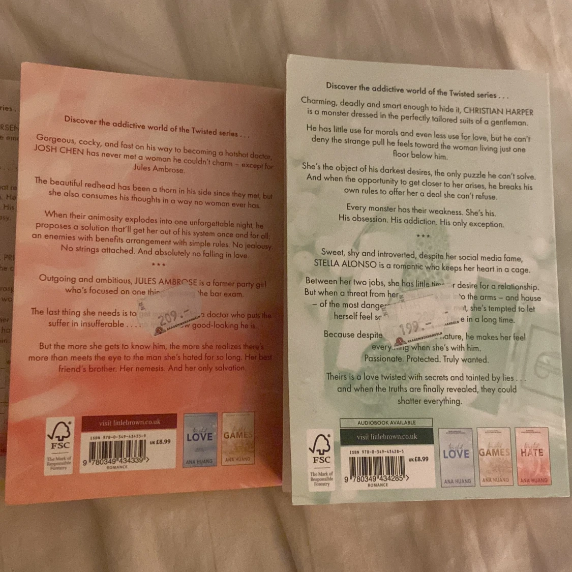 Twisted serien Böcker  - 2