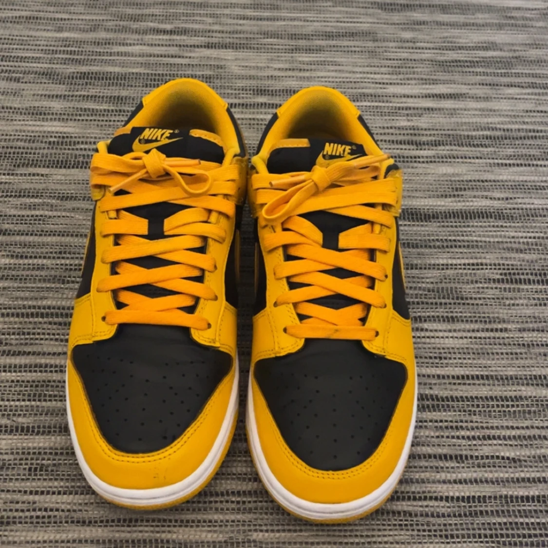 Nike Dunk Low Goldenrod svart/gul sneakers - 3