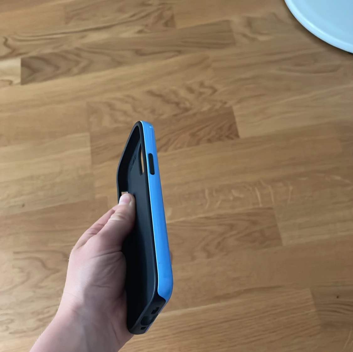 Blå Djurgården mobilskal i plast - 4