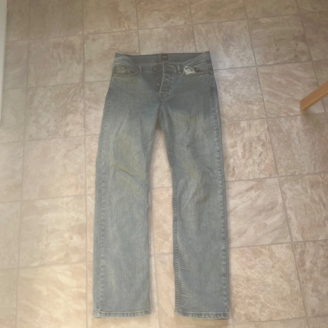 Ljusblå jeans från Montén 30/32 - 3