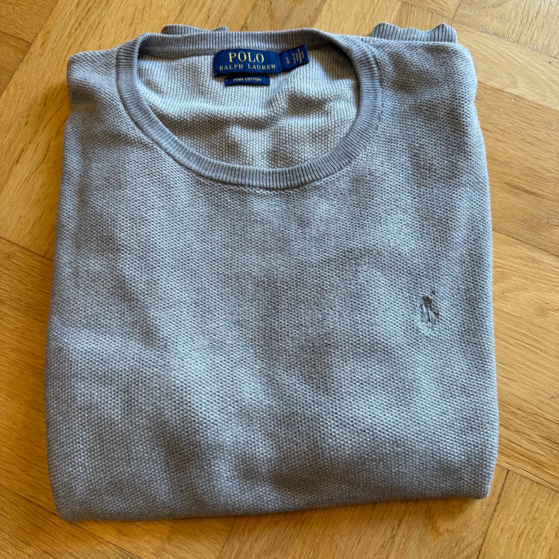 Grå bomullströja från Polo Ralph Lauren