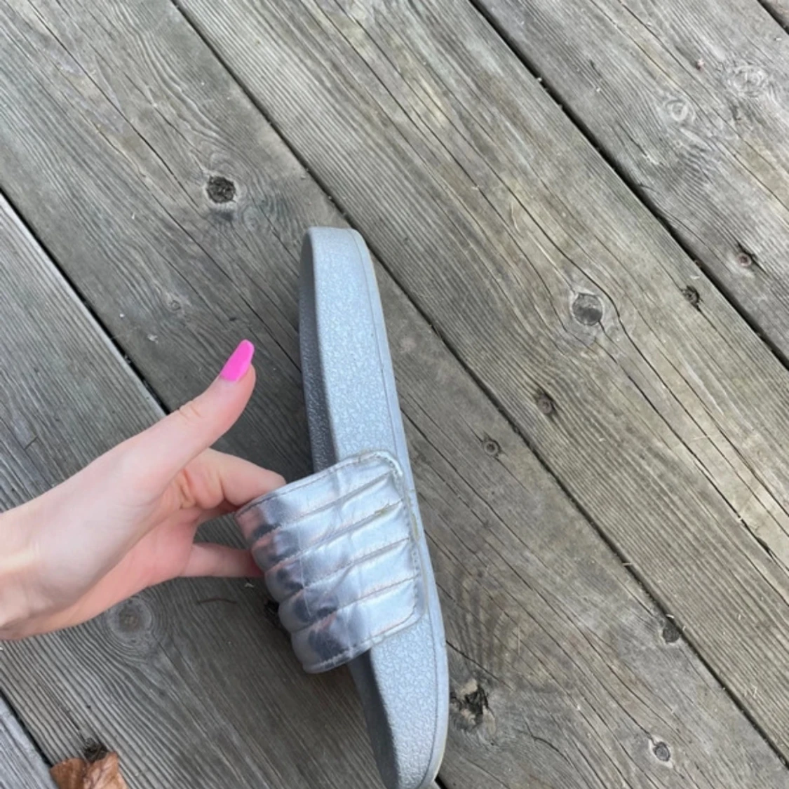 Silvriga sandaler - 3