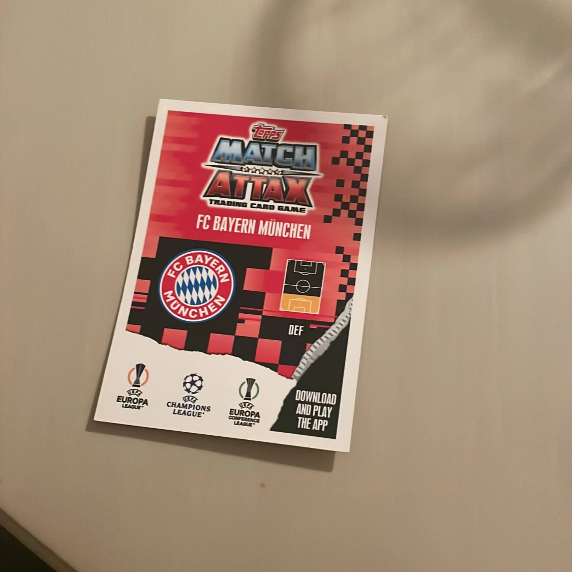 Alphonso Davies kort med signatur motm special ucl - 1