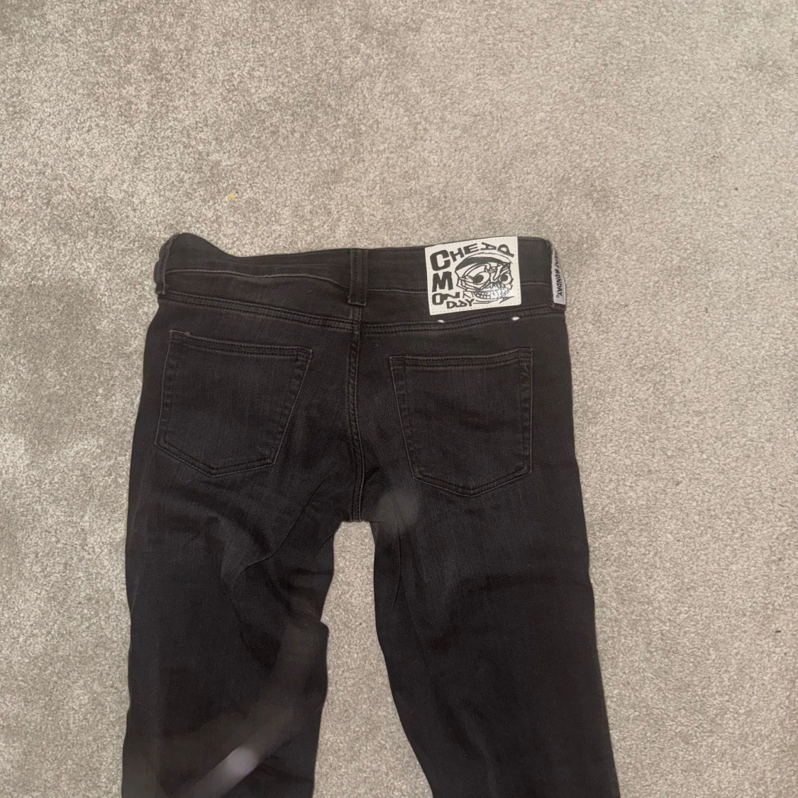 Svarta bootcut jeans från Cheap Monday - 1