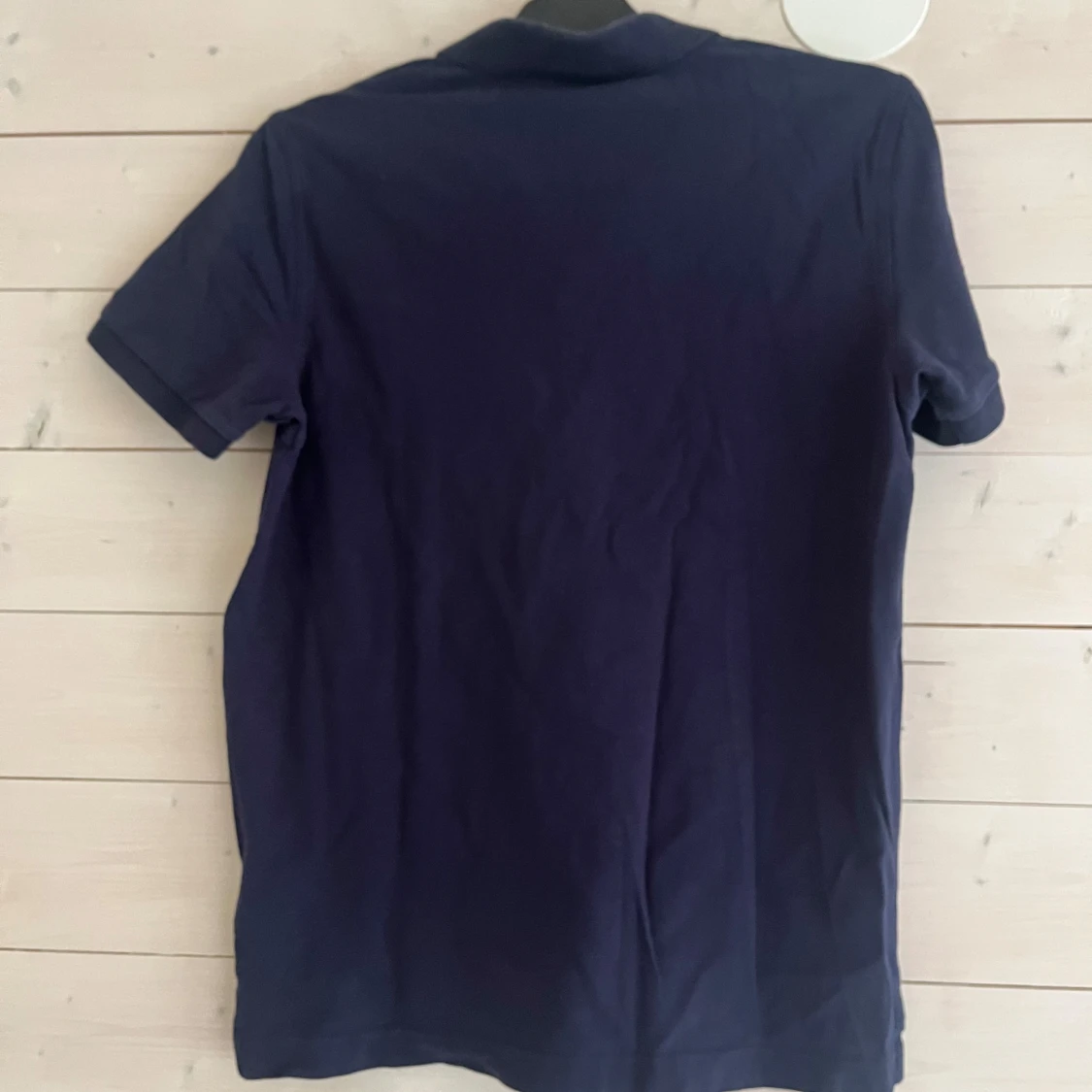 Mörkblå pikétröja från GANT - 1