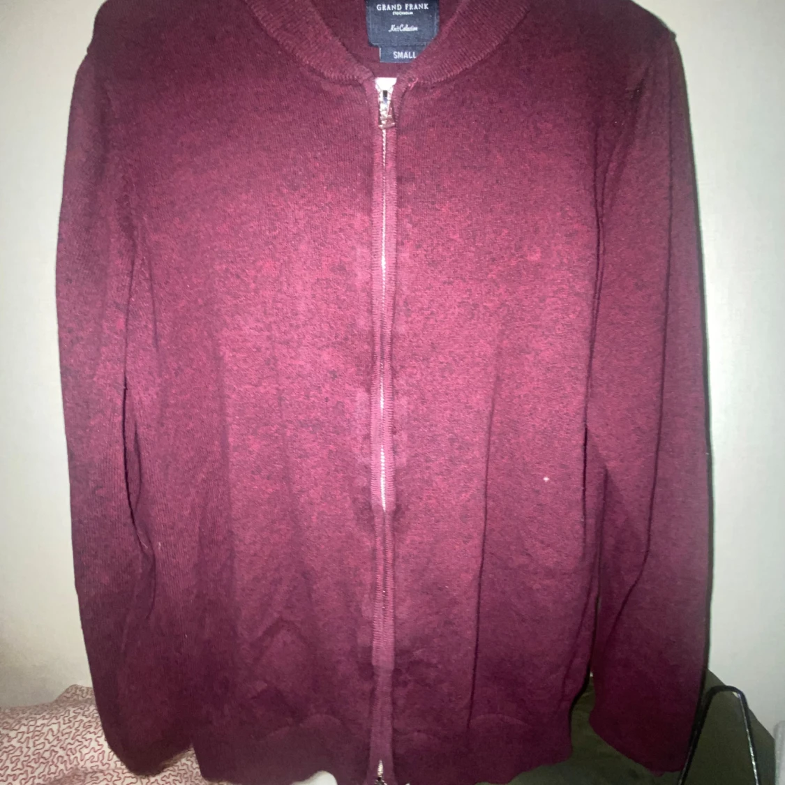 Vinröd kofta från Grand Frank - 1