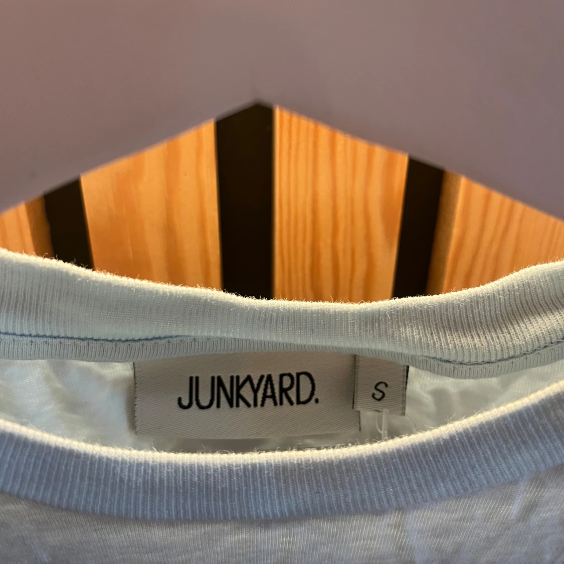 Ljusblå puffärm-topp från Junkyard - 2