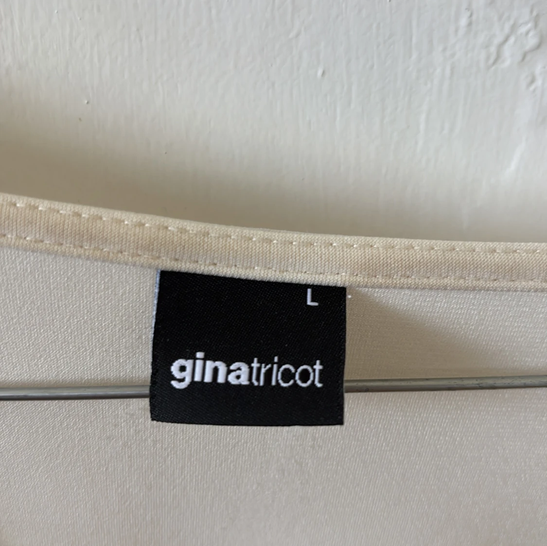 Vit topp, strl L  - 1