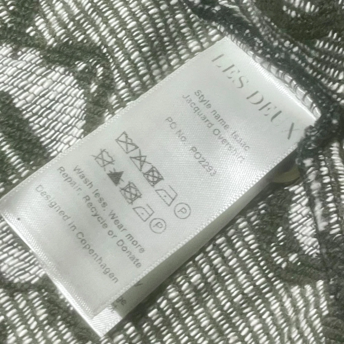 Mönstrad oversize jacka från Les deux  - 3