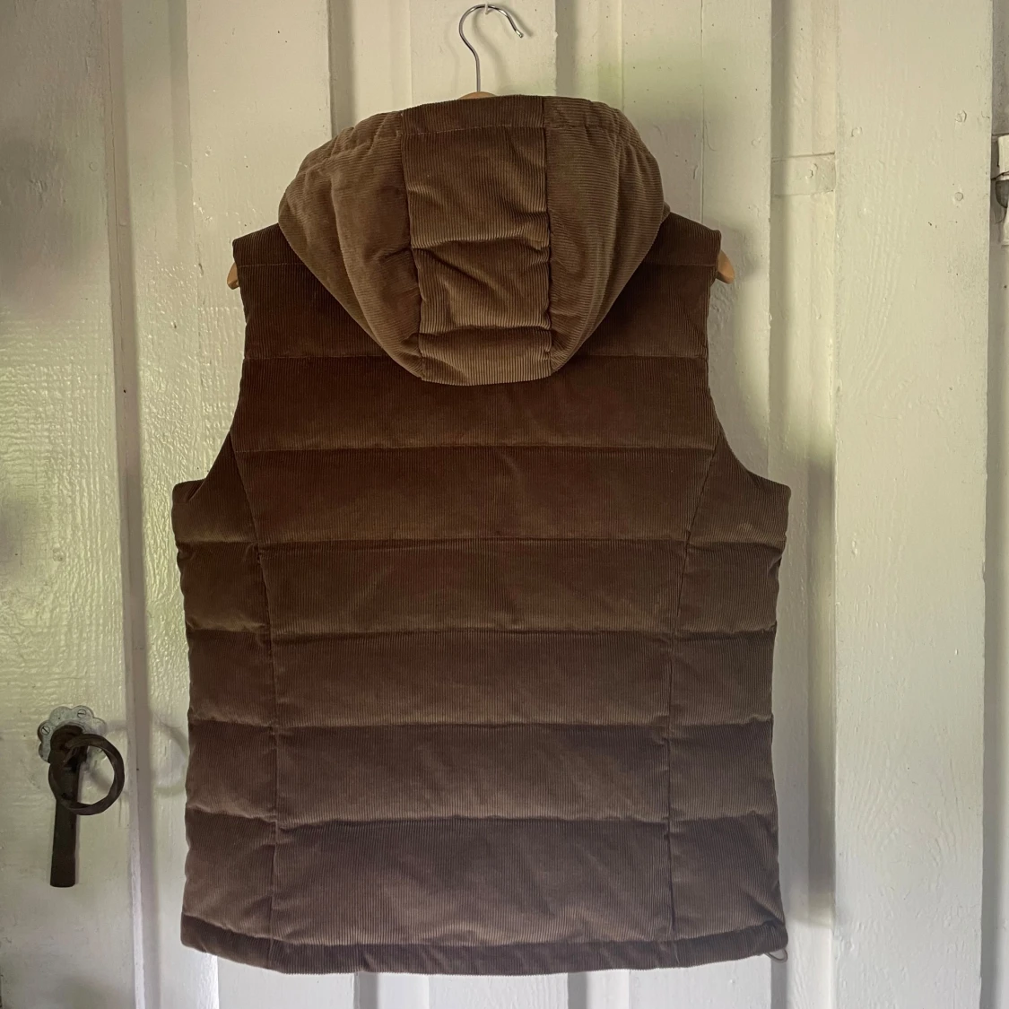 Brun manchesterdunväst från Stenströms - 2