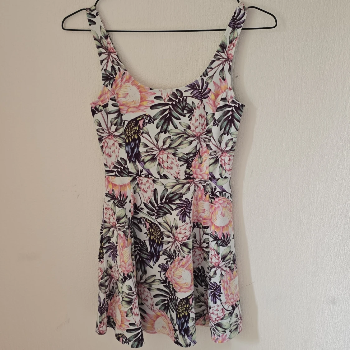 Blommig kortklänning från Divided H&M