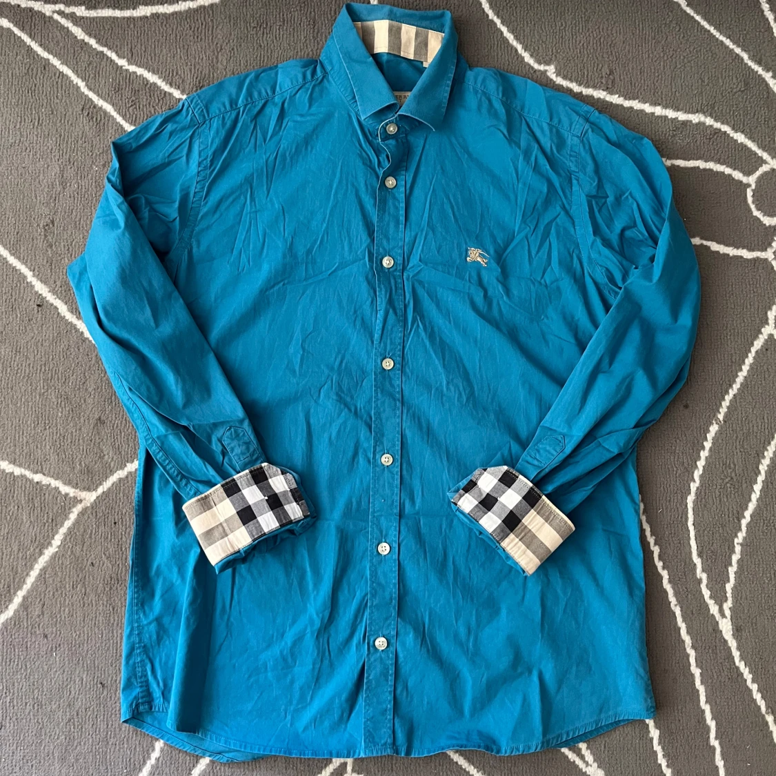 Burberry skjorta blå