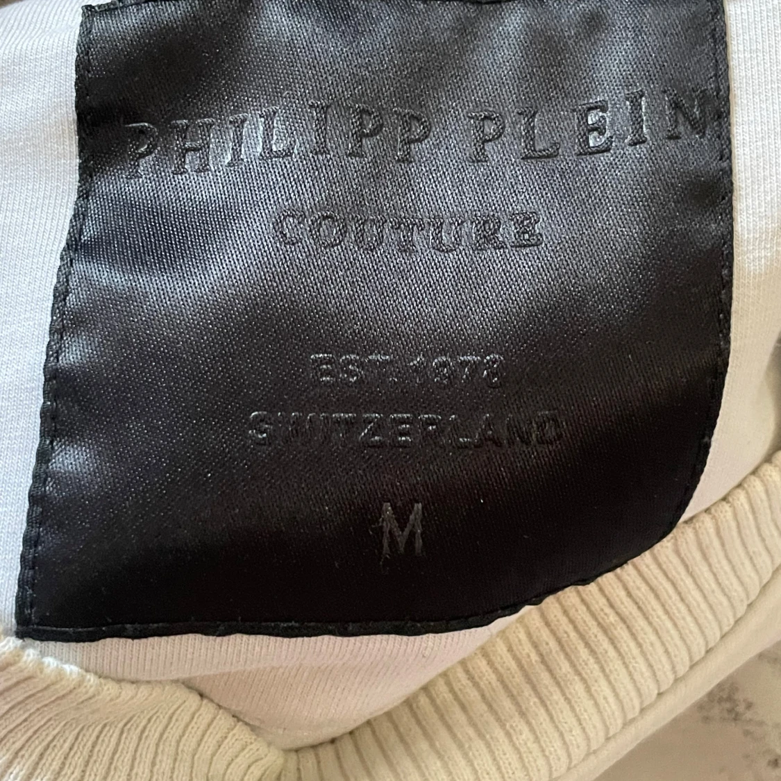 Vit sweatshirt med dödskalle från Philipp Plein - 1