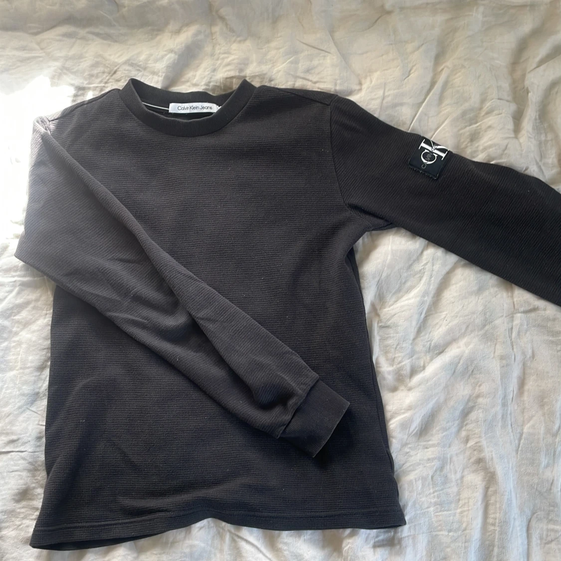 Svart långärmad tröja Calvin Klein Jeans