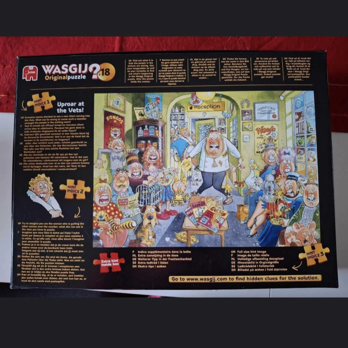 Wasgij? Original Puzzle #18: Uproar at the Vets! - 1