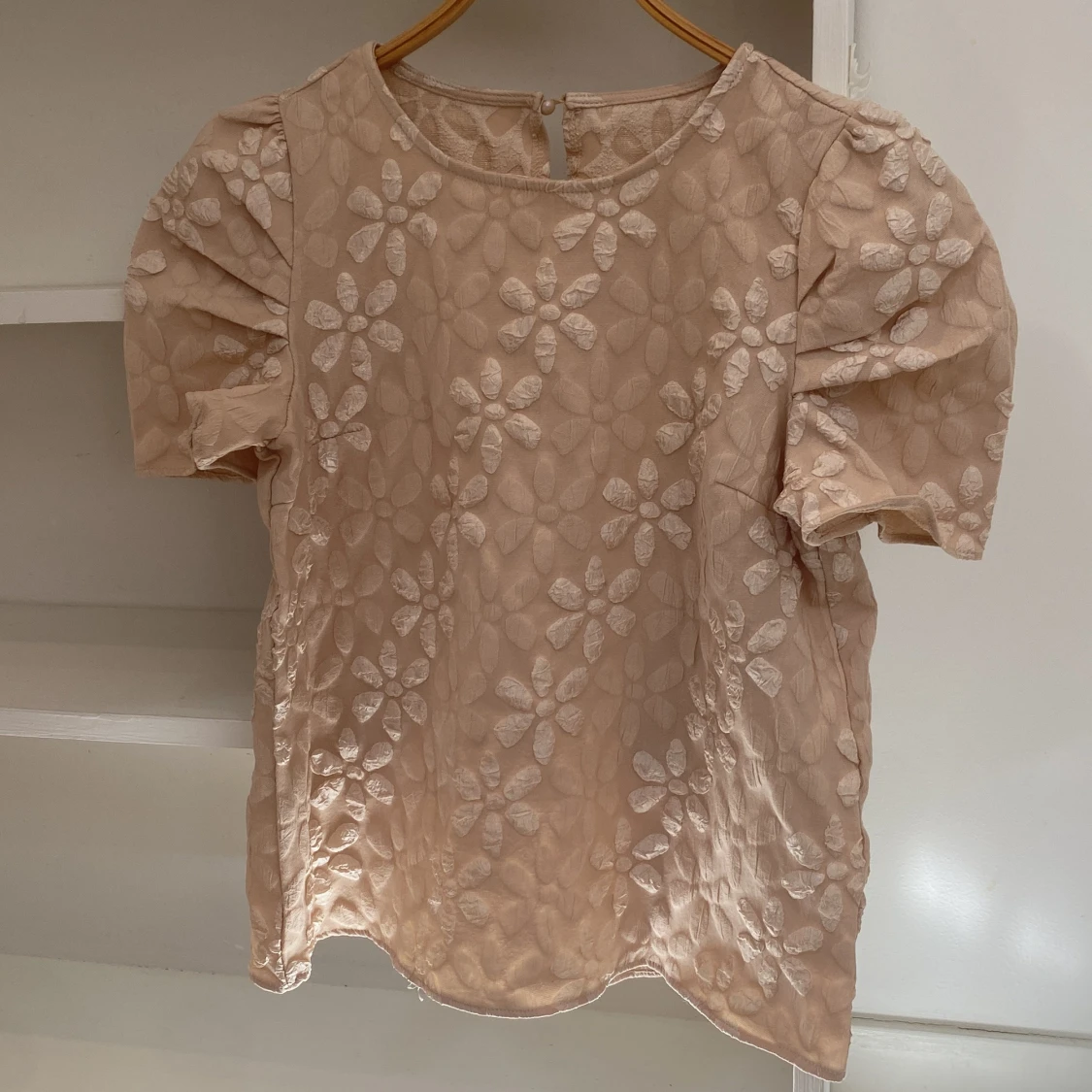 Champangefärgad blus  - 2