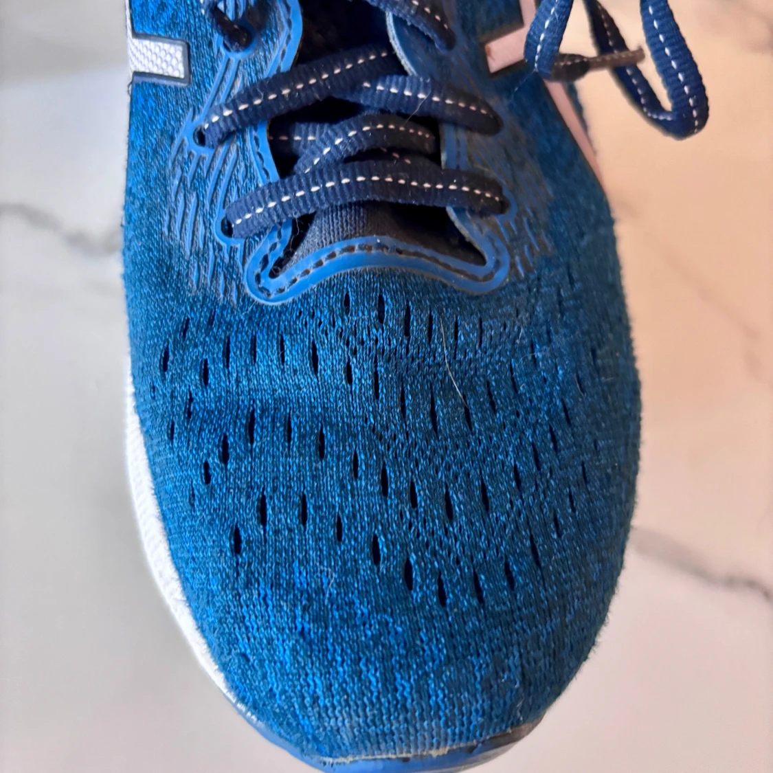 Blå ASICS Gel-Nimbus 24 löparskor  - 4