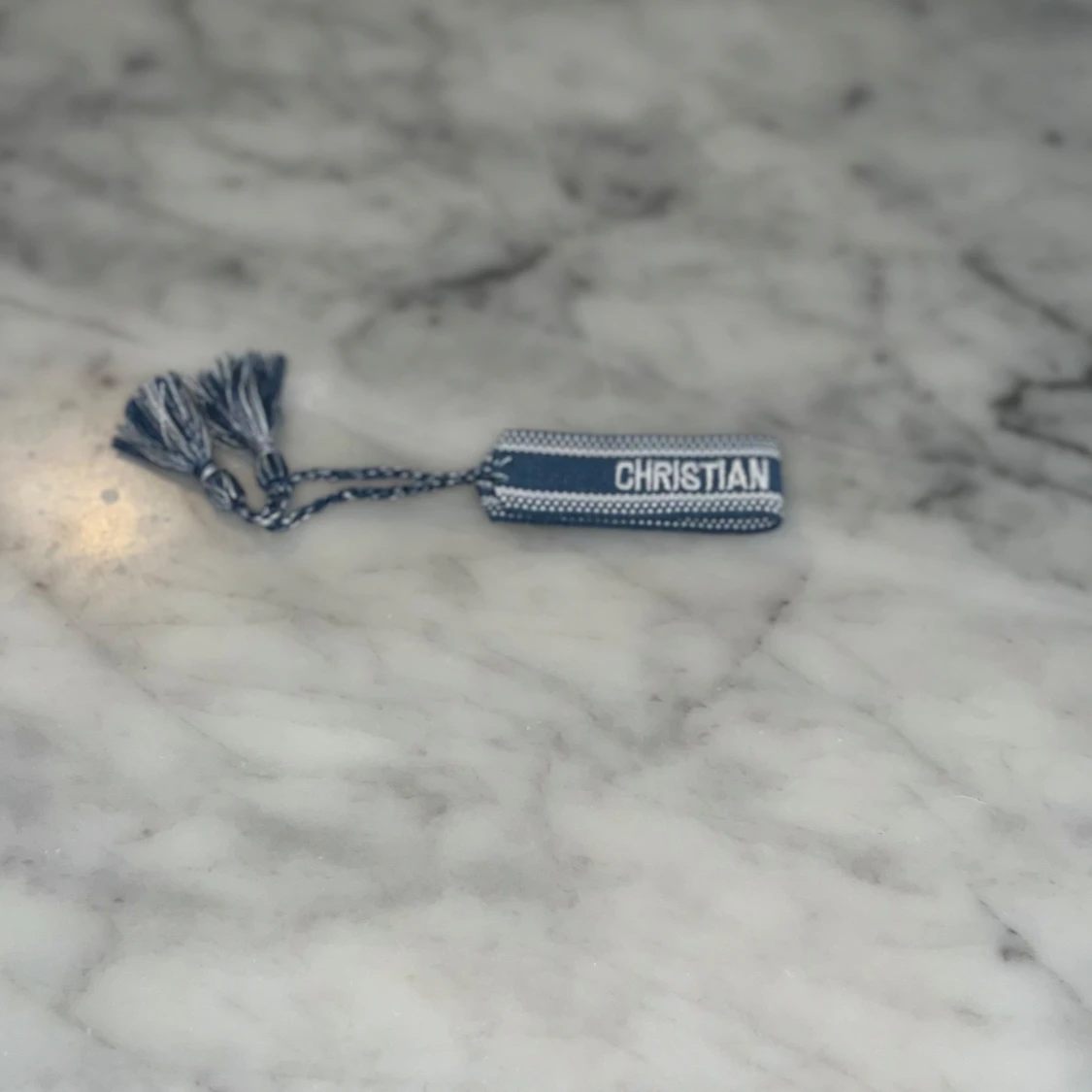 Märkesarmband blått - 2