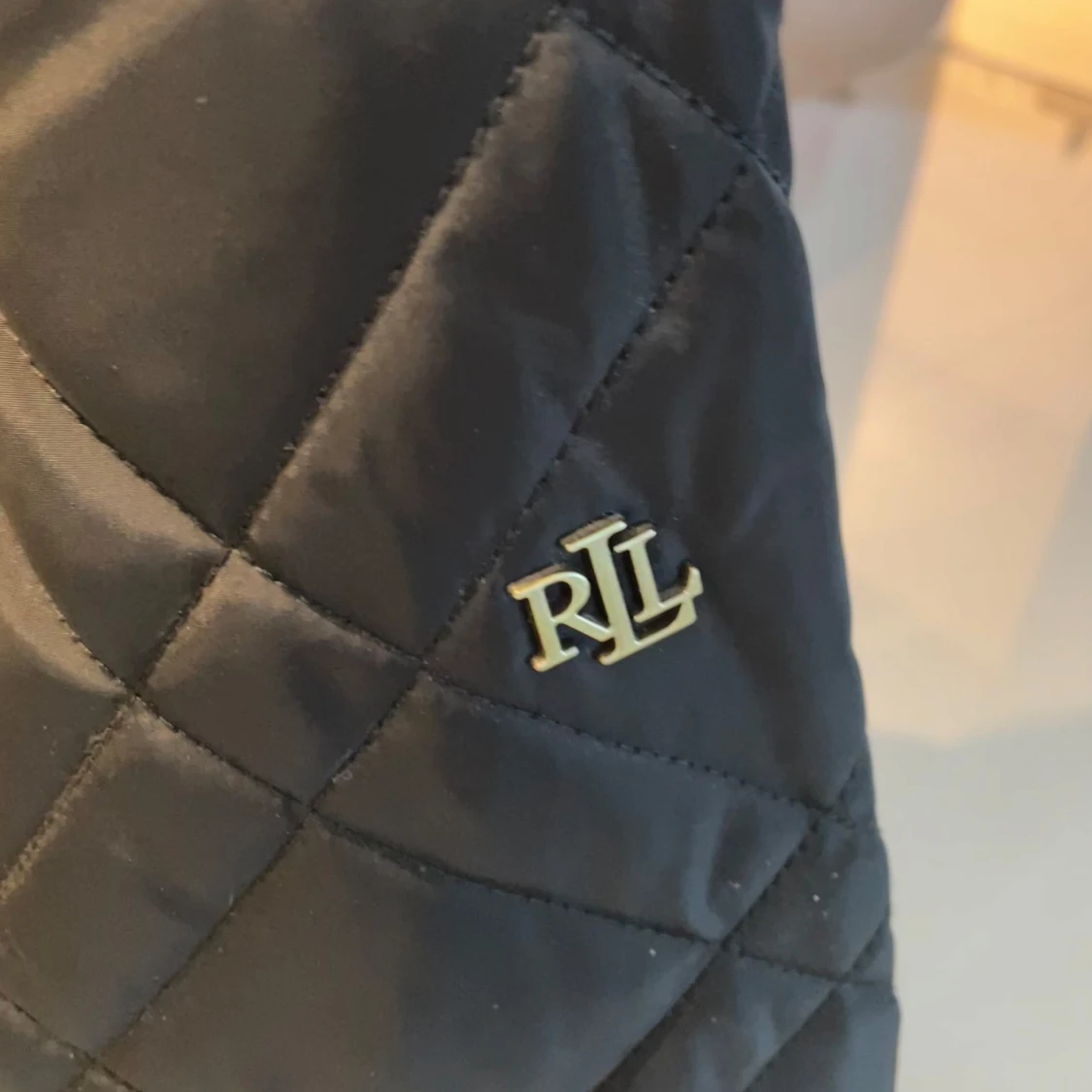 Svart quiltad jacka från Ralph Lauren - 4