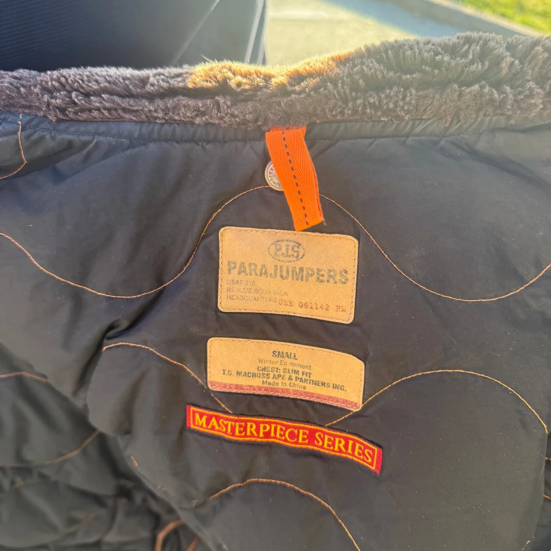 Svart Parajumpers vinterjacka S - 1