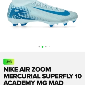 Nike Air Zoom Mercurial Superfly 10 Academy MG - Använda 2 ggr pga för liten storlek ordpris (1100)