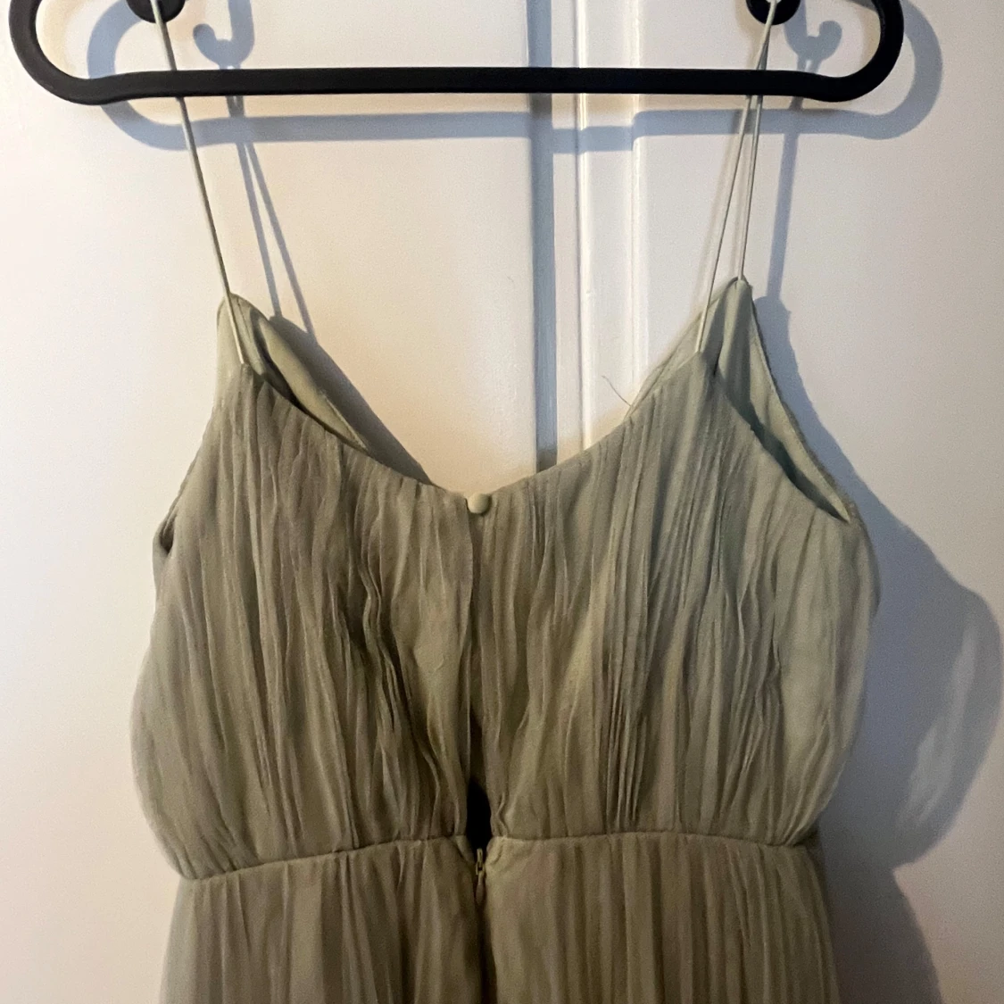 Ljusgrön ballångklänning i tyl - 2