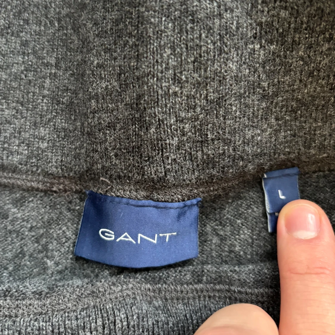  GANT Cashmere Gray Pants - 3