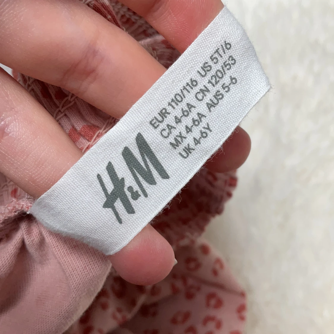 Rosa kortkjol med leopardmönster från H&M - 2