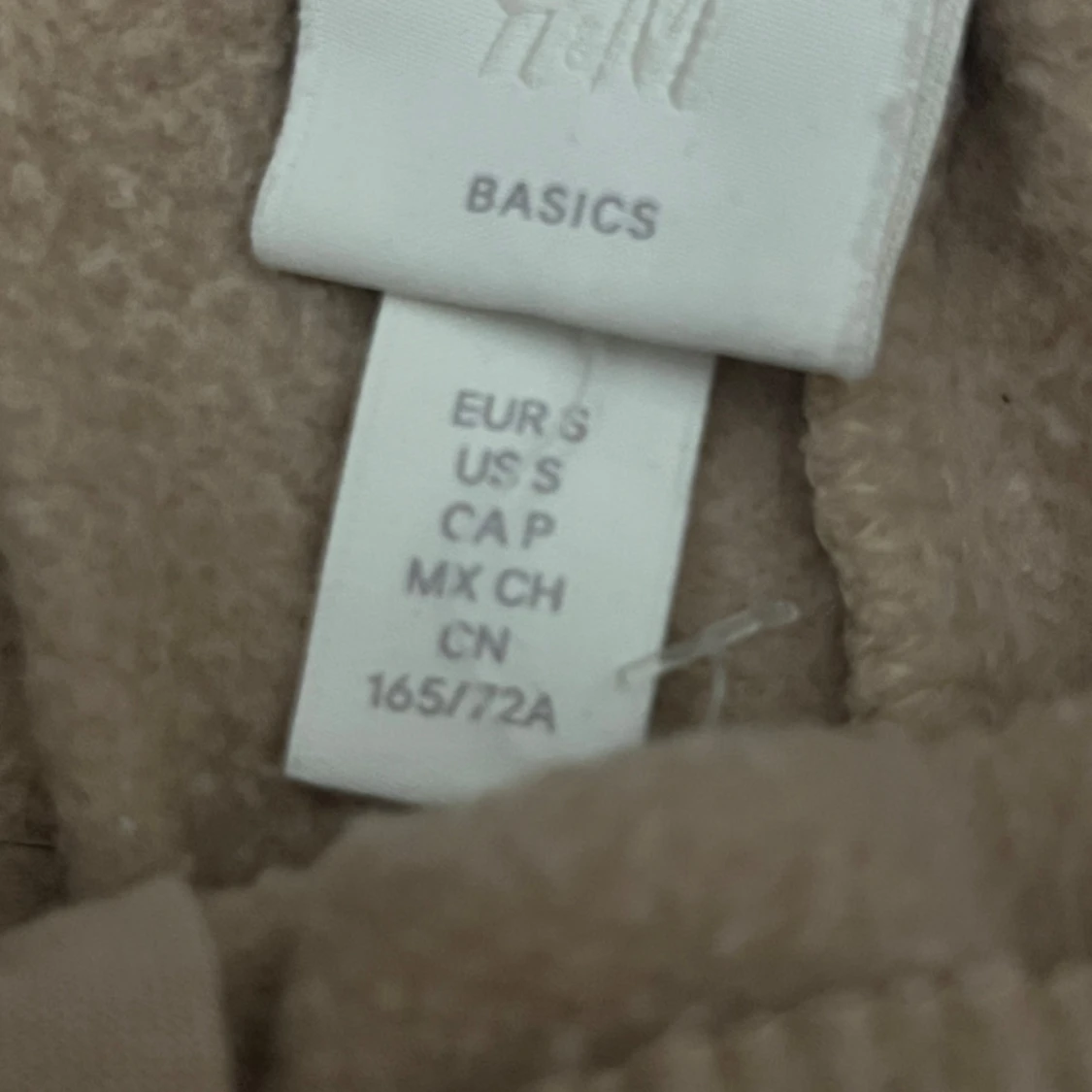 Beige/brun mjukisbyxa – superfin & bekväm (S/M) - 1