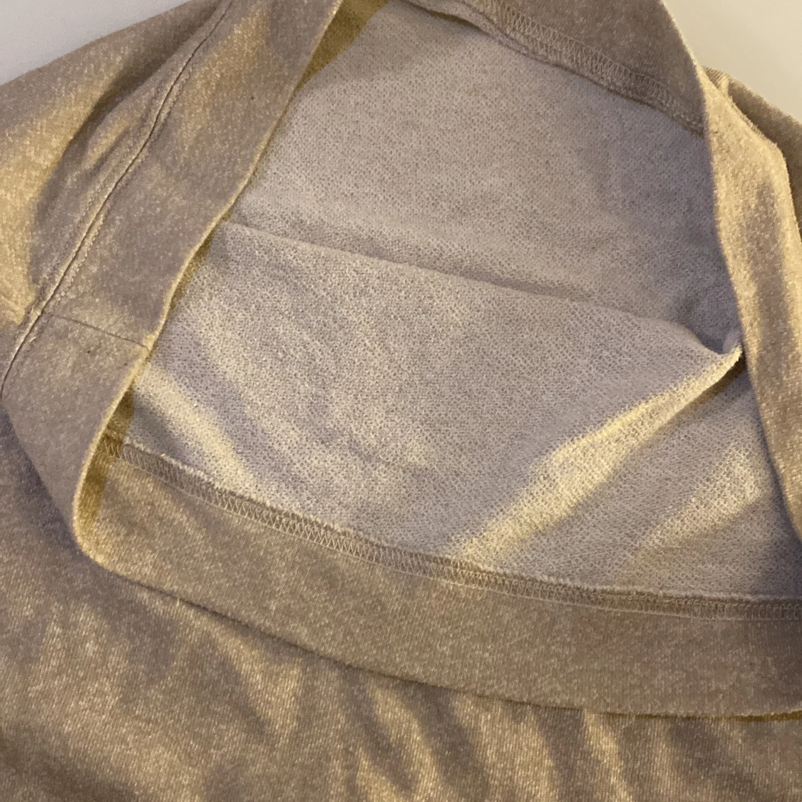 Beige långärmad tröja i bomull - 3