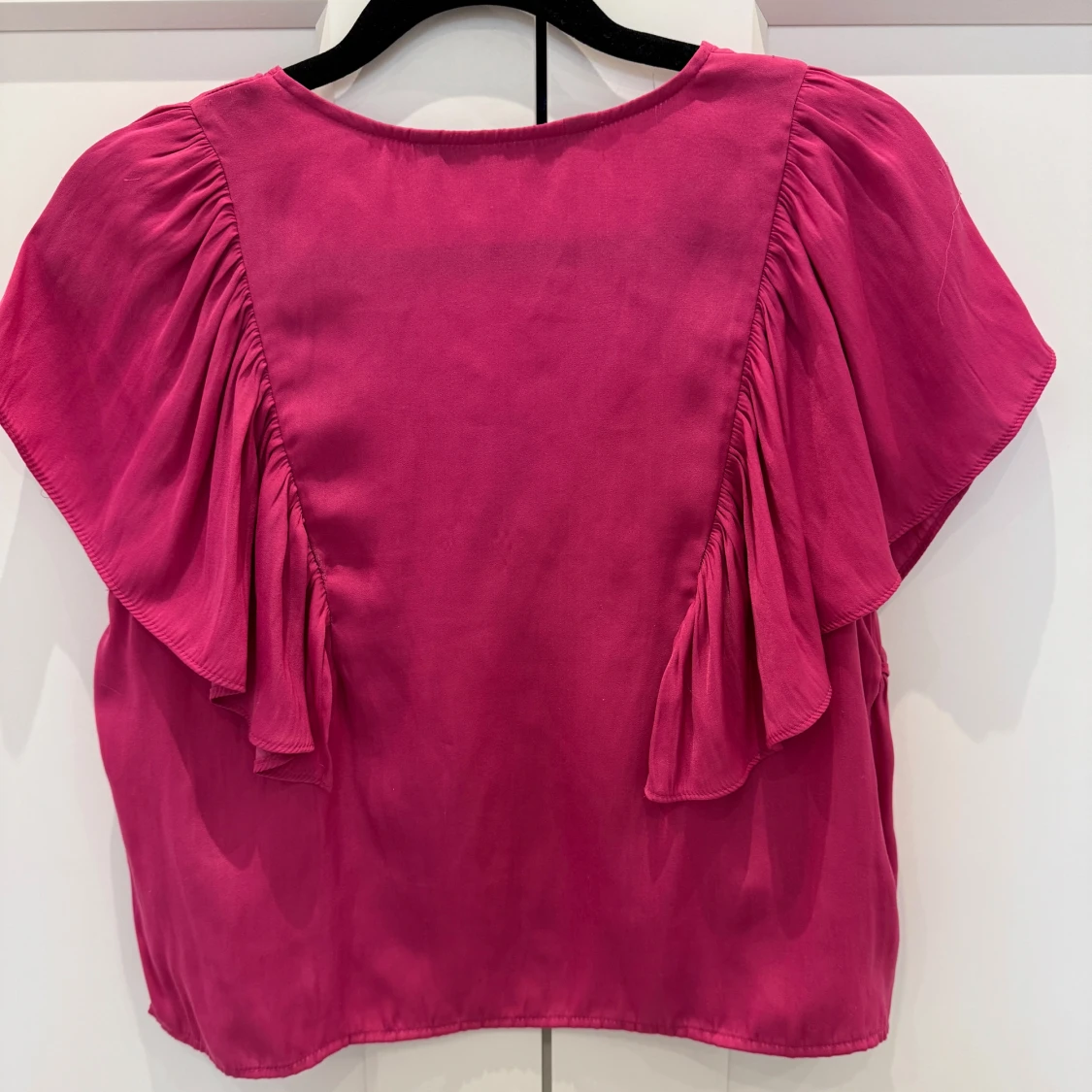 Rosa volangtopp från Zara - 3