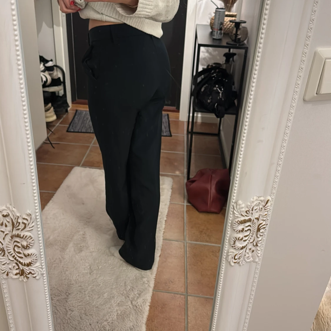 Svarta kostymbyxor - 1