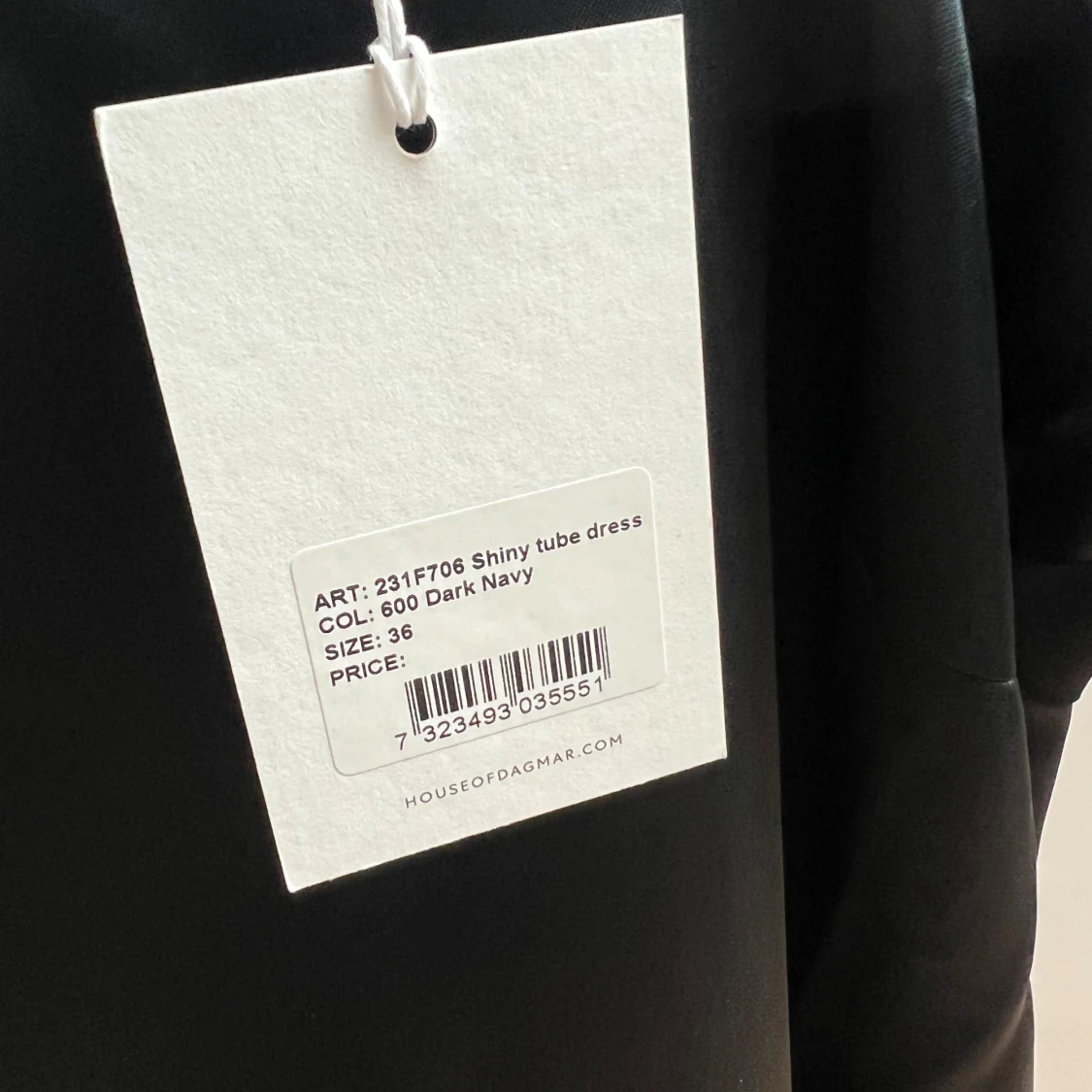 Navy långklänning Dagmar - 3