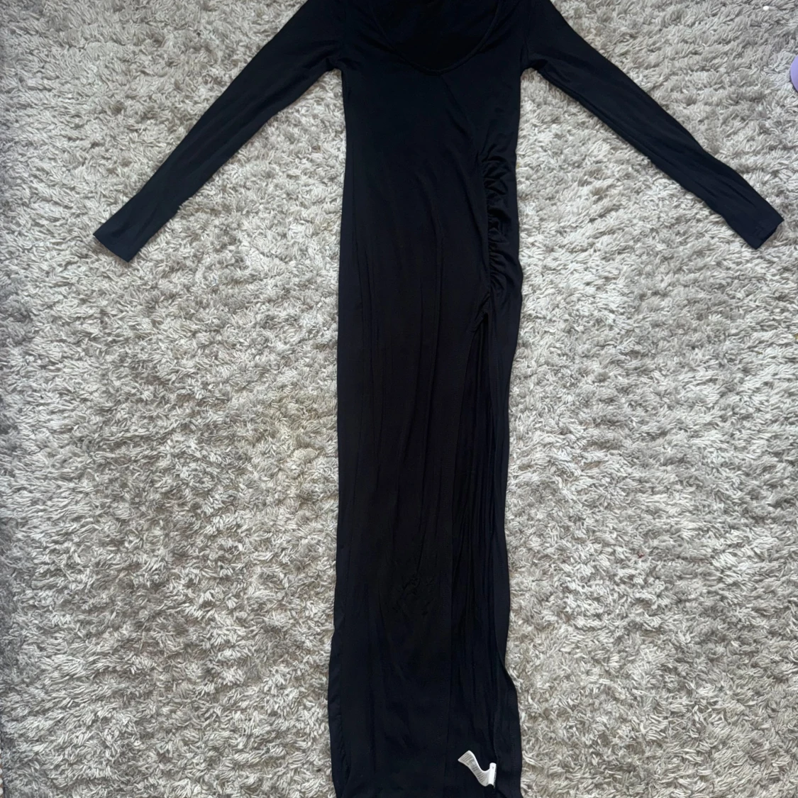 Svart långklänning från SHEIN